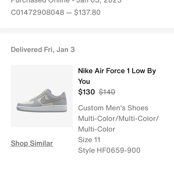 Nike Other - Nike Air Force 1 Low By You - Multi-Color